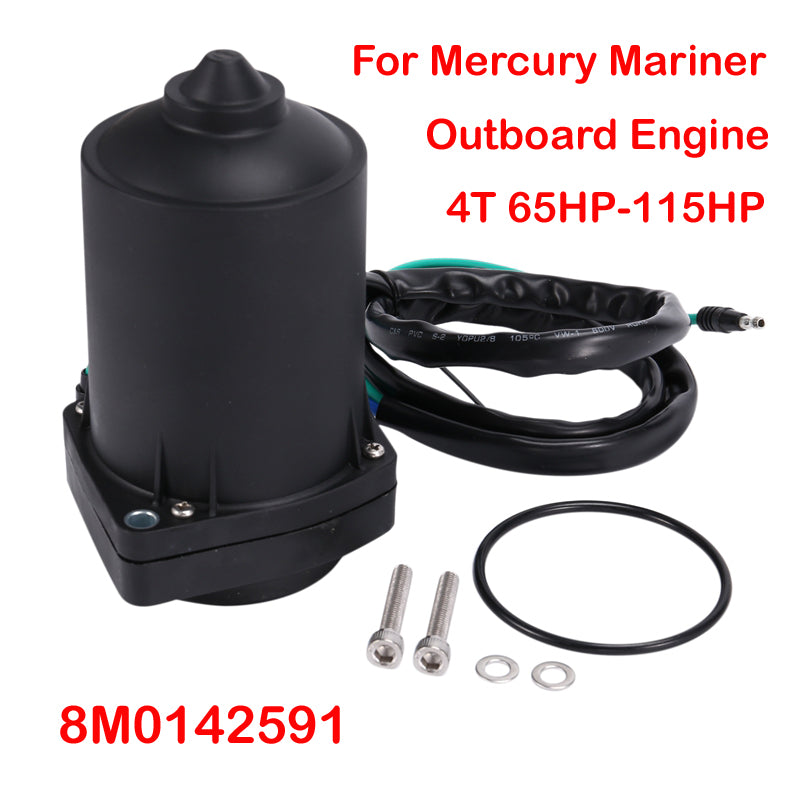 OVERSEE Tilt Trim Motor For Mercury Mariner Outboard – 8M0142591, 8M0089940 – Fits 65HP, 75HP, 90HP 4-Stroke