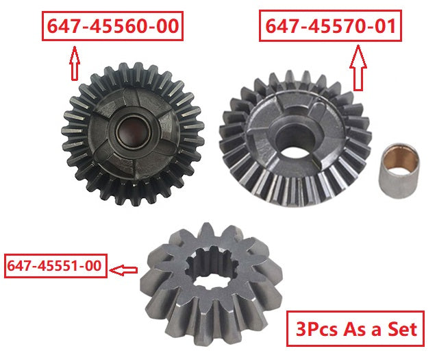 Boat Outboard Gear Kit Reverse Gear 647-45570 /Forward Gear647-45560 / – Copkingo Marine Parts Store