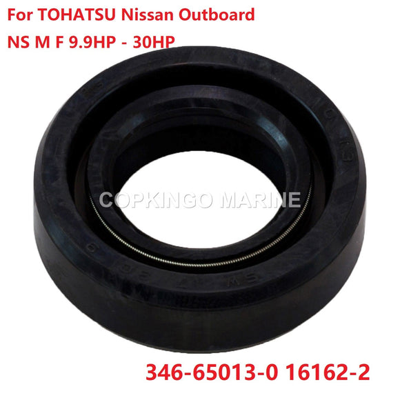 2Pcs Boat OIL SEAL PUMP CASE fit TOHATSU Nissan Outboard NS M F 9.9HP - 30HP 2/T 346-65013-0 16162-2