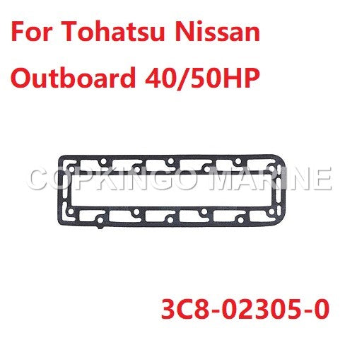 Exhaust Cover Gasket For Tohatsu Nissan Outboard 40 50 hp 3C8-02305-0 3C8-02305-2