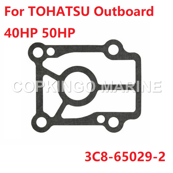 2pcs Water Pump Guide Wear Plate Gasket For TOHATSU Nissan Outboard 40HP 50HP 3C8-65029-2