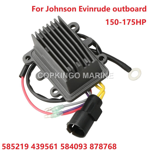 Regulator Rectifier For Johnson Evinrude outboard 150-175HP CDI 193-4093 35 AMP 18-5828  585219 439561 584093 878768