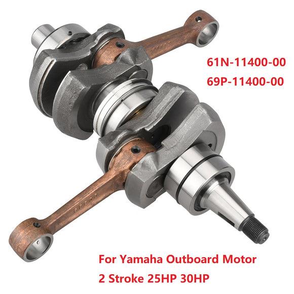 Crank Sahft Assy For Yamaha Outboard Motor 2 Stroke 25HP 30HP 61N 61T Marine 61N-11400-00 69P-11400-00