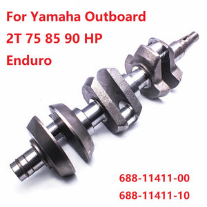 Outboard Crankshaft Assy For Yamaha Outboard Parts 2T 75 85 90 HP Enduro 688-11411-01 3 Cylinder