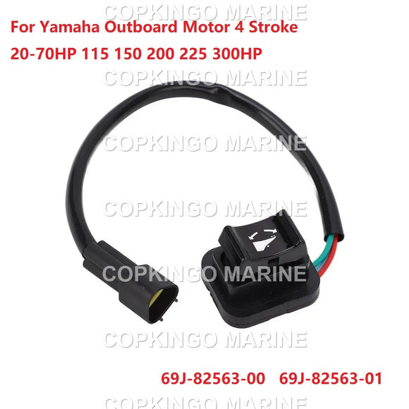 Trim Tilt Switch Assy For Yamaha Outboard Motor 4 Stroke 20-70HP 115 150 200 225 300HP 69J-82563-00