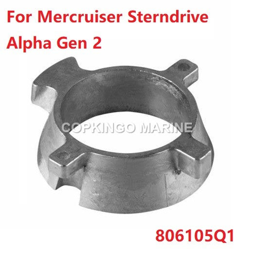 Aluminium ANODES For Mercruiser Sterndrive Alpha Gen 2 Anode 806105Q1 GEAR HOUSING