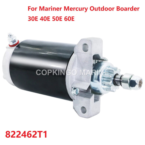 Starter for Mariner Mercury Outdoor Boarder 30E 40E 50E 60E 50-822462 822462T1