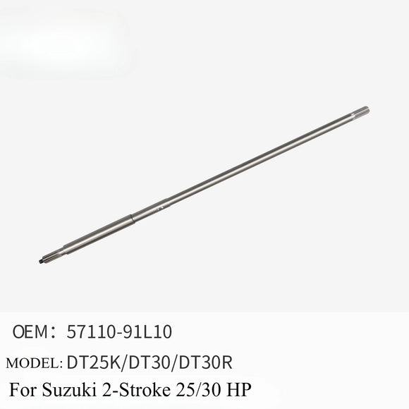 Outboard Drive Shaft Boat Engine Transmission Propeller Shaft for Suzuki 2-stroke 25/30HP 57110-96303 57110-91L00  Short