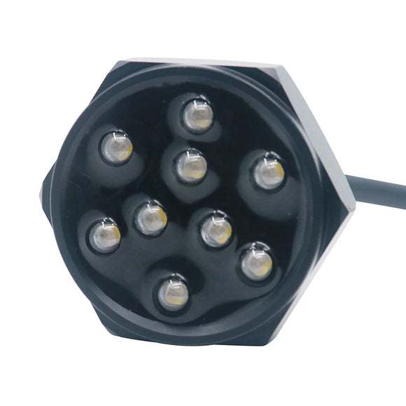 36W White Green Blue RGBW Waterproof Submersible Boat Yacht Underwater Led Drain Plug Light