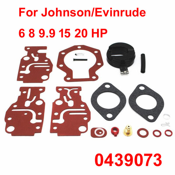 Carburetor Carb Rebuild Kit Fit For Johnson/Evinrude 6 8 9.9 15 - Foto 3