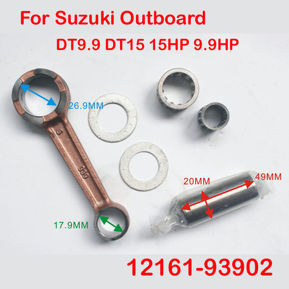 Connecting Rod Kit For Suzuki Outboard Motor DT9.9 DT15 12161-93900 15HP 9.9HP 12161-90L00