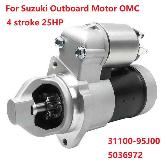 Starter for Suzuki Outboard Motor OMC 5036972 ;1100-95J00, 31100-95J01, S114-924A; 410-44081;31100-95J00
