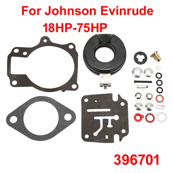 Carburetor Repair Kit For Johnson Evinrude OMC/BRP outboard 18HP-75HP 396701