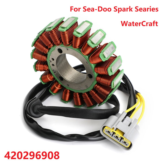 Stator Magneto For Sea-Doo Spark Searies WaterCraft Stator Plate 420W 420685635 420296908
