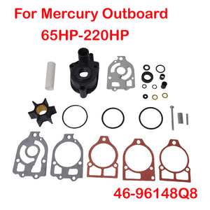 Water Pump Impeller Kit for Mercury/Mercruiser Alpha One 65-220HP 46-96148A8 46-96148Q8