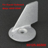 Trim Tab Zinc Anode For Suzuki Outboard Motor 40-85HP 2T and 4T 55125-87E01 55125-95301 55125-95500