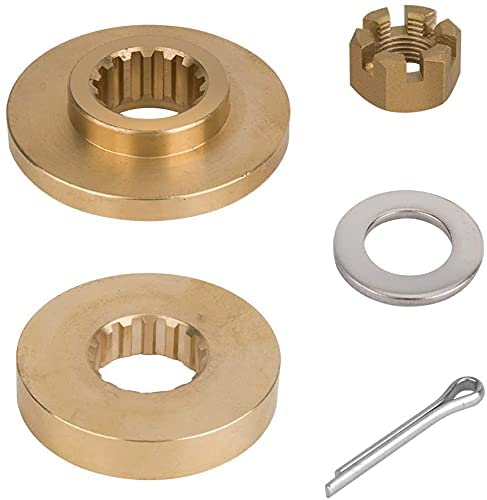 Boat Propeller Hardware Kits Fit Yamaha Outboard 60HP 80HP 85HP 90HP 100HP 115HP Thrust Washer/Spacer/Washer/Nut/Cotter Pin
