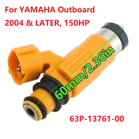 Fuel Injector New Version For Yamaha Outboard Motor F150 Four Stroke Outboard Motor 63P-13761-01