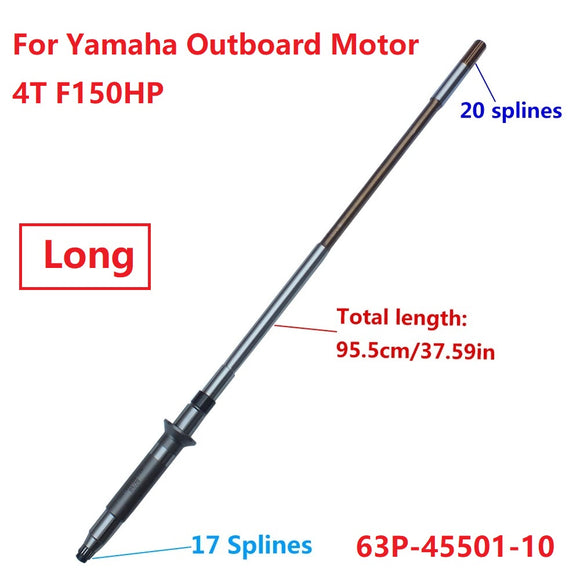 Long Driver Shaft For Yamaha Outboard Motor 4T F150HP 25