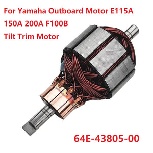 Armature Assy For Yamaha Outboard Motor E115A 150A 200A F100B Tilt Trim Motor 64E-43805-00