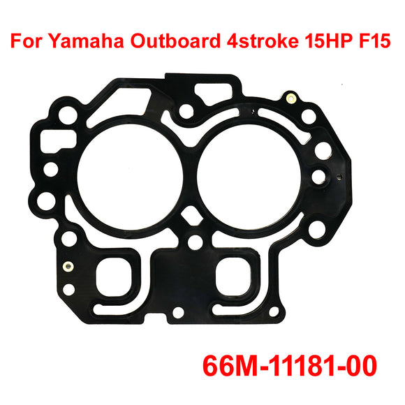Cylinder Head Gasket for Yamaha 4 Stroke F15 15HP Outboard Engine 66M-11181-00