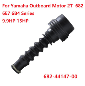 2Pcs Rubber Shift Rod Boot For Yamaha Outboard 9.9HP 15HP 682 6E7 6B4 682-44147-00
