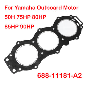 Head Gasket For Yamaha Outboard Motor 2T 75HP 85HP 90 HP Replaces 688-11181-02, 688-11181-A1