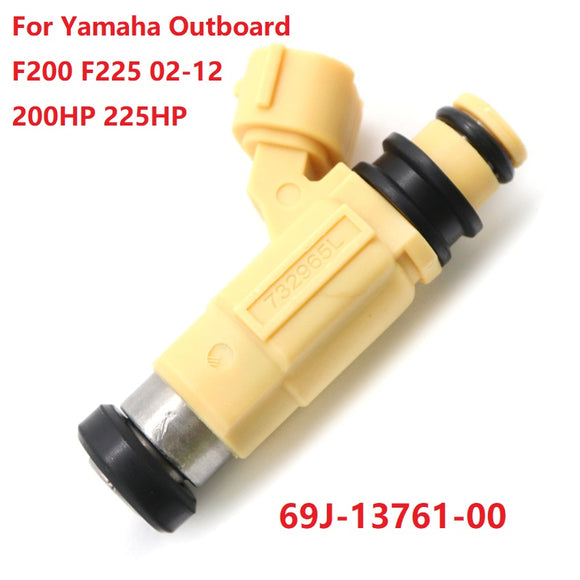 Boat Motor Fuel Injectors For Yamaha F200 F225 02-12 200HP 225HP Outboard 4Stroke 69J-13761-00