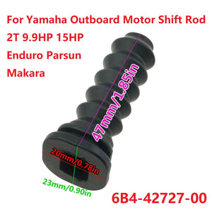2Pcs Rubber Grommet For Yamaha Outboard Motor Shift Rod 2T 9.9HP 15HP   Copkingo Marine Parts Store