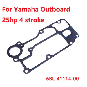 Boat Motor 6BL-41114-00 Exhaust Outer Cover Gasket For Yamaha Outboard 25hp 4 stroke