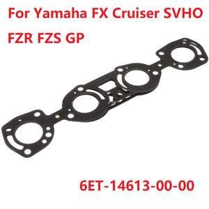 Exhaust Manifold PIPE Gasket For Yamaha Waverunner Cruiser SVHO 1800 007-594-21 6ET-14613-00-00