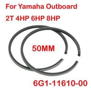 Piston Ring Std For Yamaha Outboard Parts 2T 6HP 8HP 4HP 6G1-11610-00 647-11610