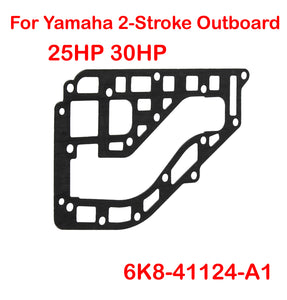 Exhaust Outer Cover Gasket for Yamaha 2-Stroke 25HP 30HP Outboard 6K8-41124-A1
