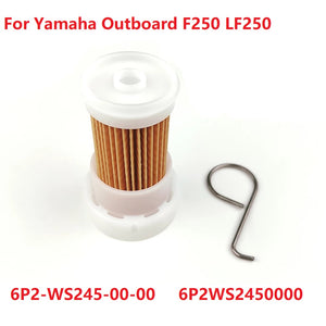 Boat Motor Fuel Filter Element For Yamaha Marine YB10 Outboard F250 LF250 6P2-WS245-00-00 6P2WS2450000