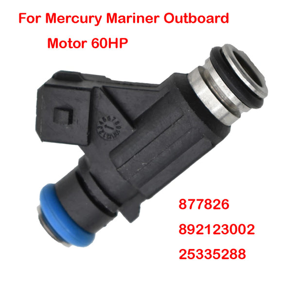 Fuel Injector for Mercury Mariner Outboard Motor 60HP and UP 4 stroke 877826 892123002 25335288