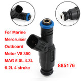 Fuel Injector For Marine Mercruiser Outboard Motor V8 350 MAG 5.0L 4.3L 6.2L 4 stroke engine 885176