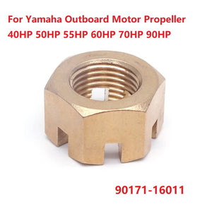 2Pcs Boat Propeller Nut For Yamaha Outboard Engine Motor 40HP 50HP 55HP 60HP 70HP 90HP 90171-16011