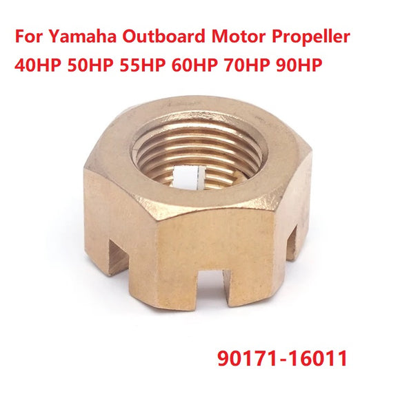 2Pcs Boat Propeller Nut For Yamaha Outboard Engine Motor 40HP 50HP 55HP 60HP 70HP 90HP 90171-16011