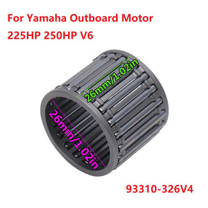 2Pcs Needle Bearing For Yamaha Outboard Motor 225HP 250HP V6 Con rod Small Side 93310-326V4