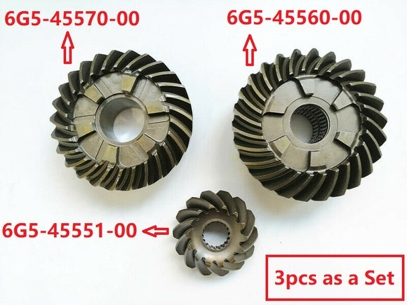 Boat Outboard Engine 6G5-45551-00 Pinion & 6G5-45571-00 Reverse & 6G5-45560-00 Forward Gear for Yamaha 150HP 175HP 200HP 2/4T