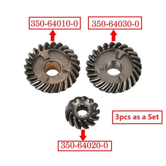 Boat Outboard GEAR KIT 350-64030 350-64010 350-64020 Fit Tohatsu Nissan Outboard 9.9HP 15HP 18HP 2/4T 2 or 4 stroke