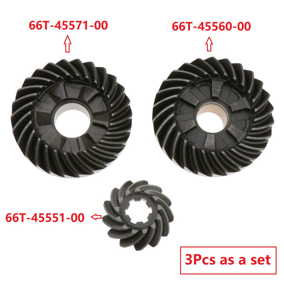 Boat Outboard Gear Kit 66T-45560 66T-45551 66T-45571 For Yamaha Outboard Motor Parsun Hidea 2T 40HP 40X Forward Reverse Pinion
