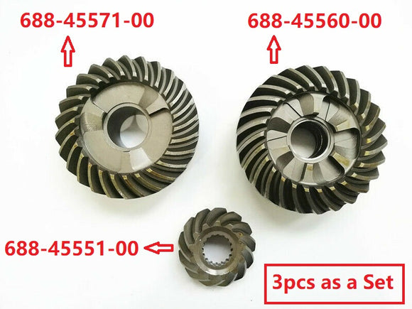 Boat Outboard Gear Kit 688-45571 688-45560 688-45551 Replaces For Yamaha 75HP 85HP 90HP Outboard Motor