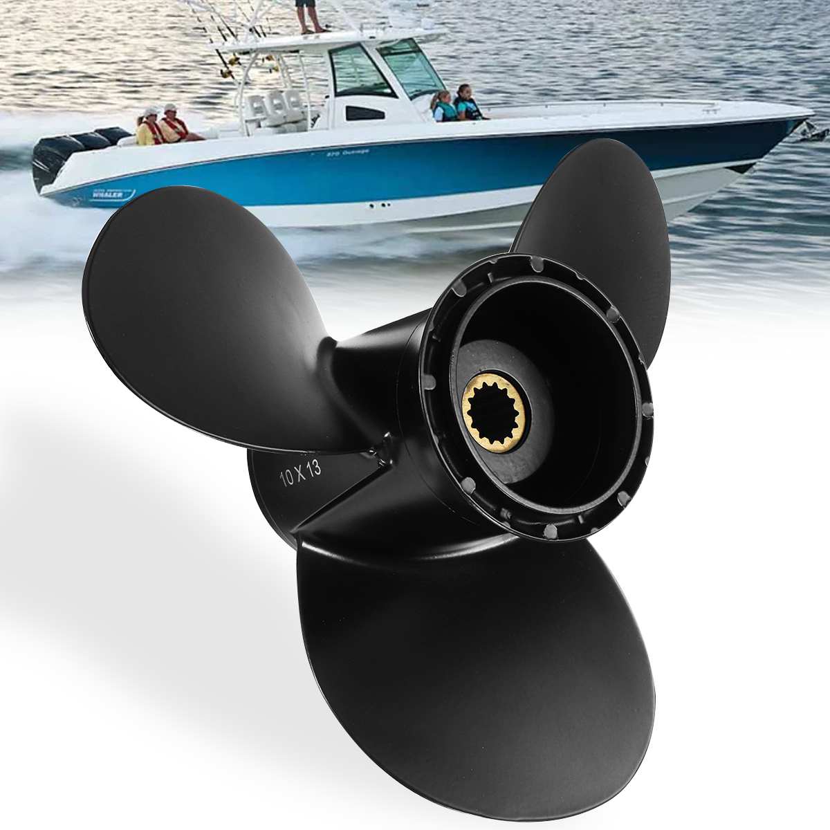 Boat Propeller Fit Evinrude&Johnson Outboard Engine ETEC 15HP 20HP 25H