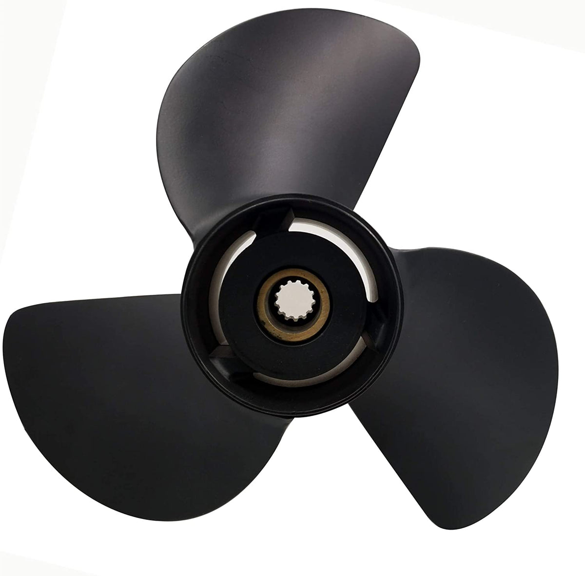 13 1/2X15 Hélice en acier inoxydable hors-bord assortie avec YAMAHA 50-130 CV