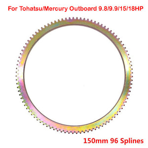 Flywheel Crown Gear Ring For Tohatsu/Mercury Outboard Engine 9.8/9.9/15/18HP