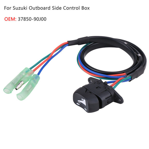 Ignition Key Switch trim switch for Suzuki Outboard Side Control Box 37850-90J00