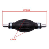 Fuel Pump 6mm 8mm 10mm 12mm Rubber Aluminum Hand Fuel Pump Line Hand Primer Bulb All Fuels For Car Boat Marine Outboard